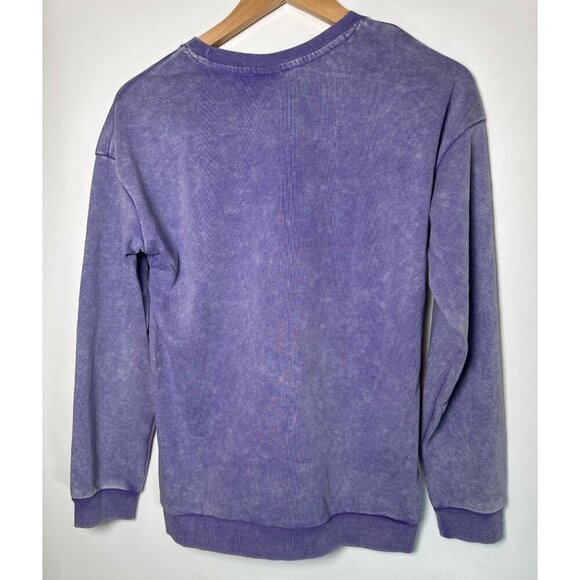 Disney Minnie Mouse Purple Sweatshirt XL 14/16 Girls, NEW - Picture 5 of 7